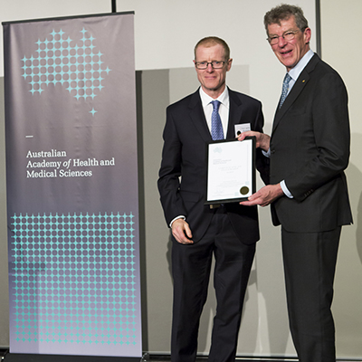Professor Jamie Rossjohn and Professor Ian Frazer AC