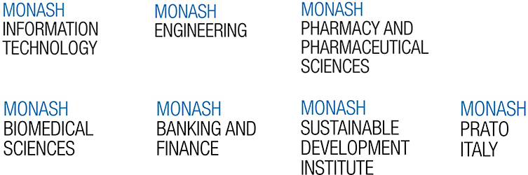 Brand Architecture - Typographic treatment