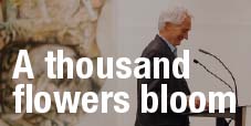 A thousand flowers bloom