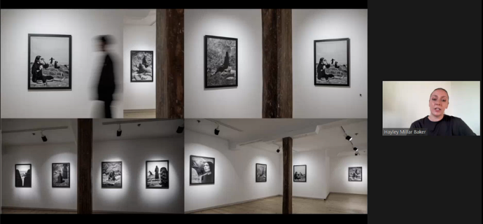 (Hayley Millar Baker during the online webinar Decolonising Cities: Art and transcultural placemaking) Prato project(Hayley Millar Baker during the online webinar Decolonising Cities: Art and transcultural placemaking)