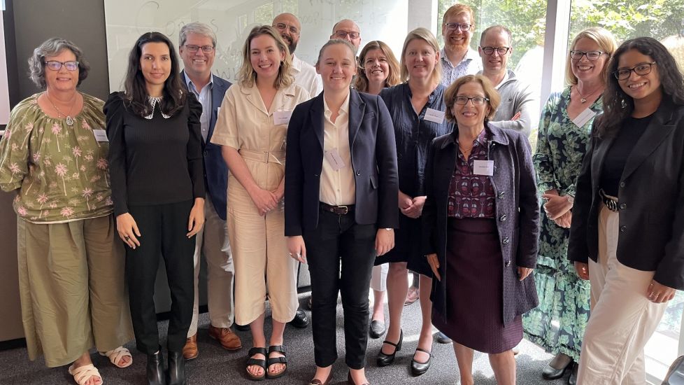 The History of Business Law and Governance Workshop attendees