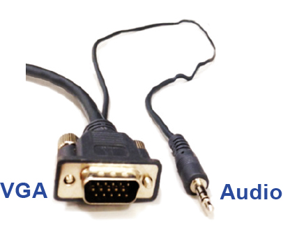 VGA audio cable