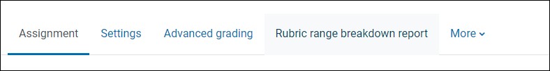 Assignment activity toolbar