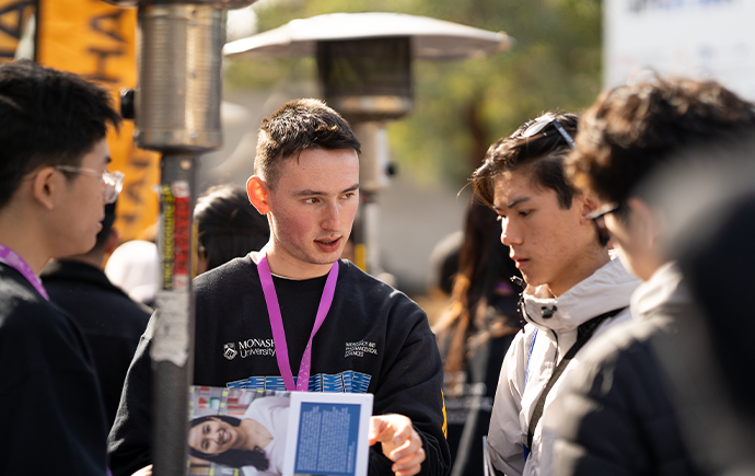 Alec Woolley as a student ambassador