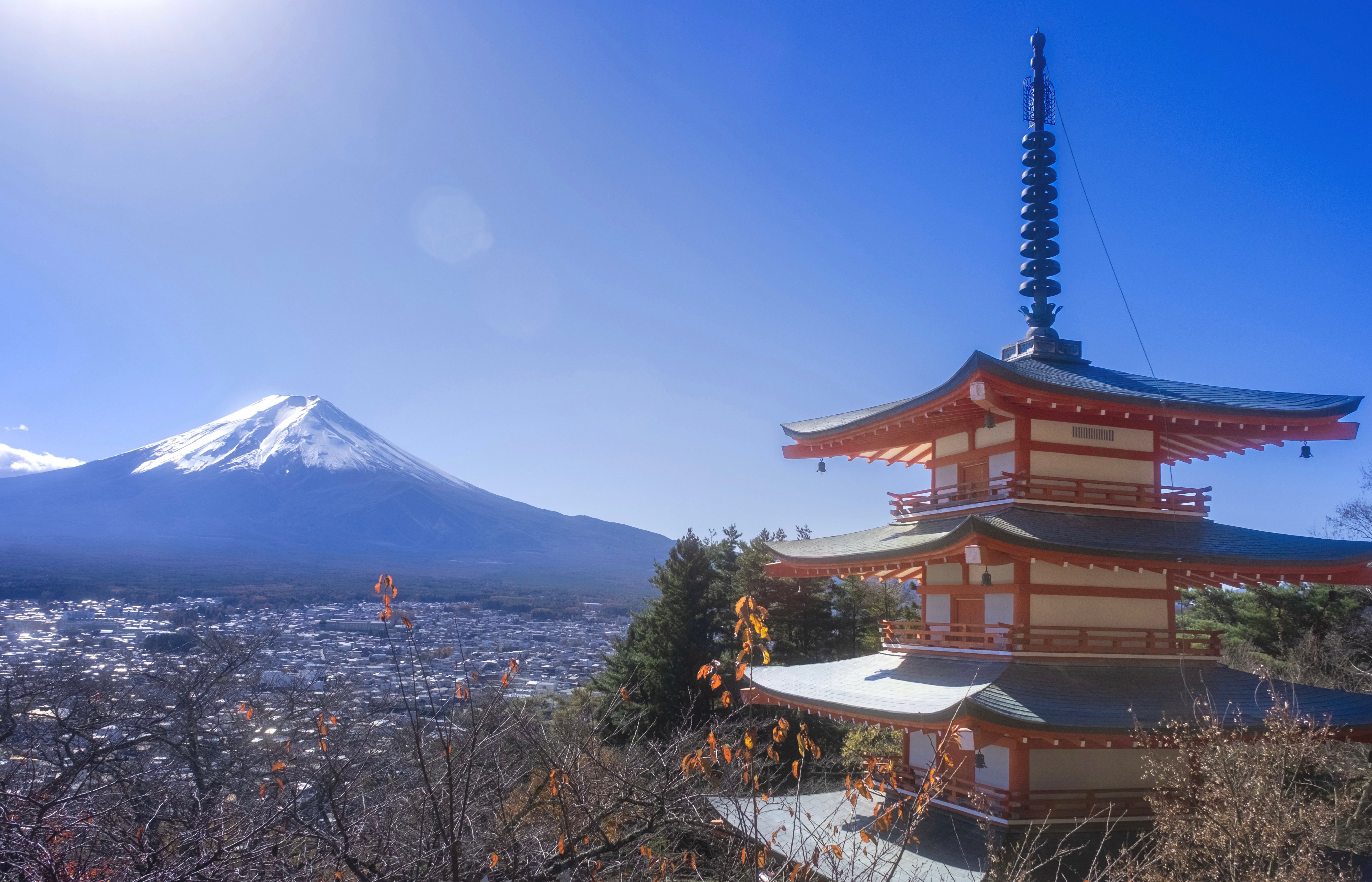 Iconic View of Mt Fuji