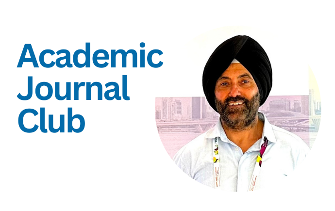 Journal Club with Dr Jagdeesh Singh Dhaliwal