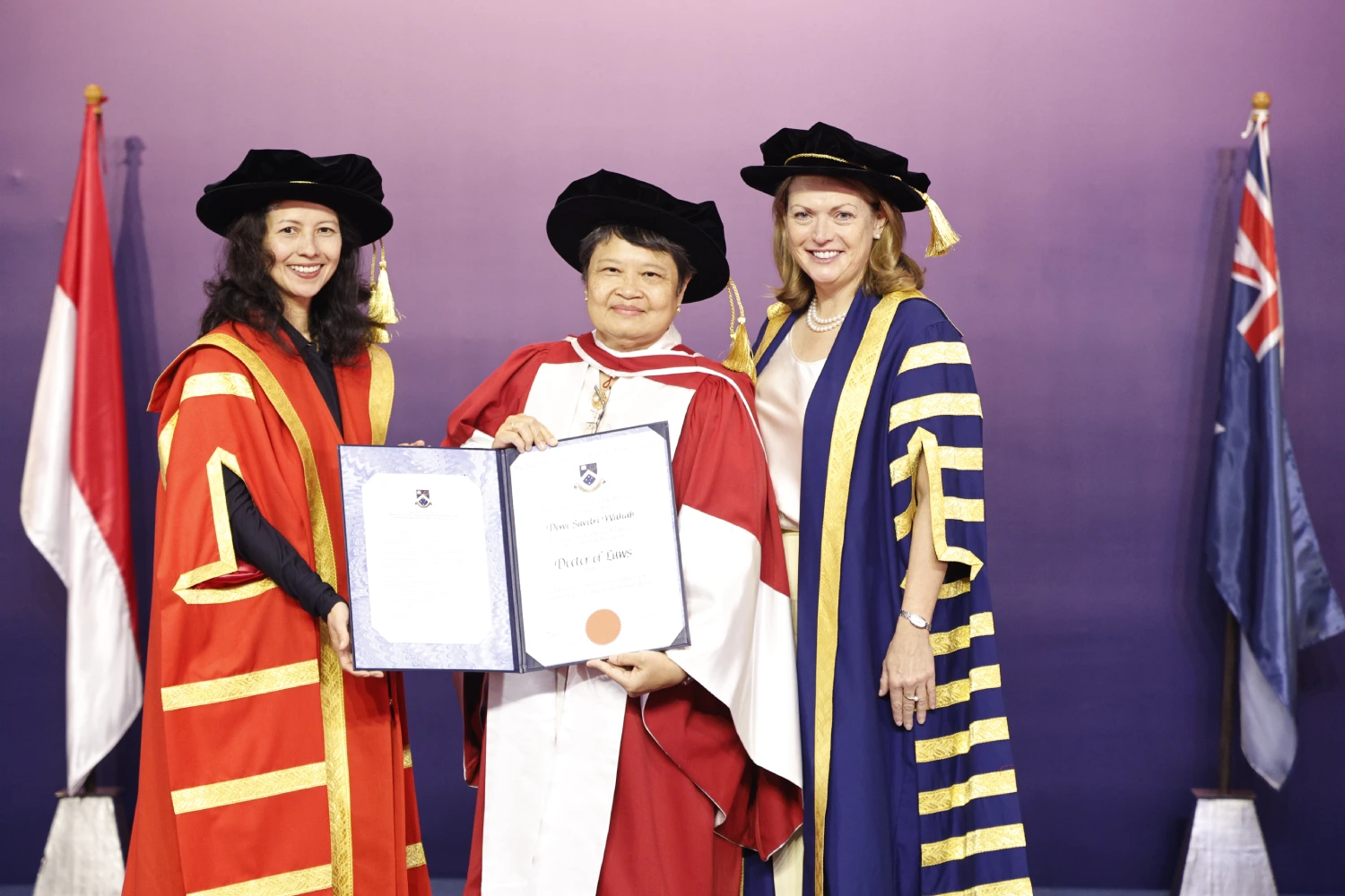 dewi-wahab-and-monash-chancellors