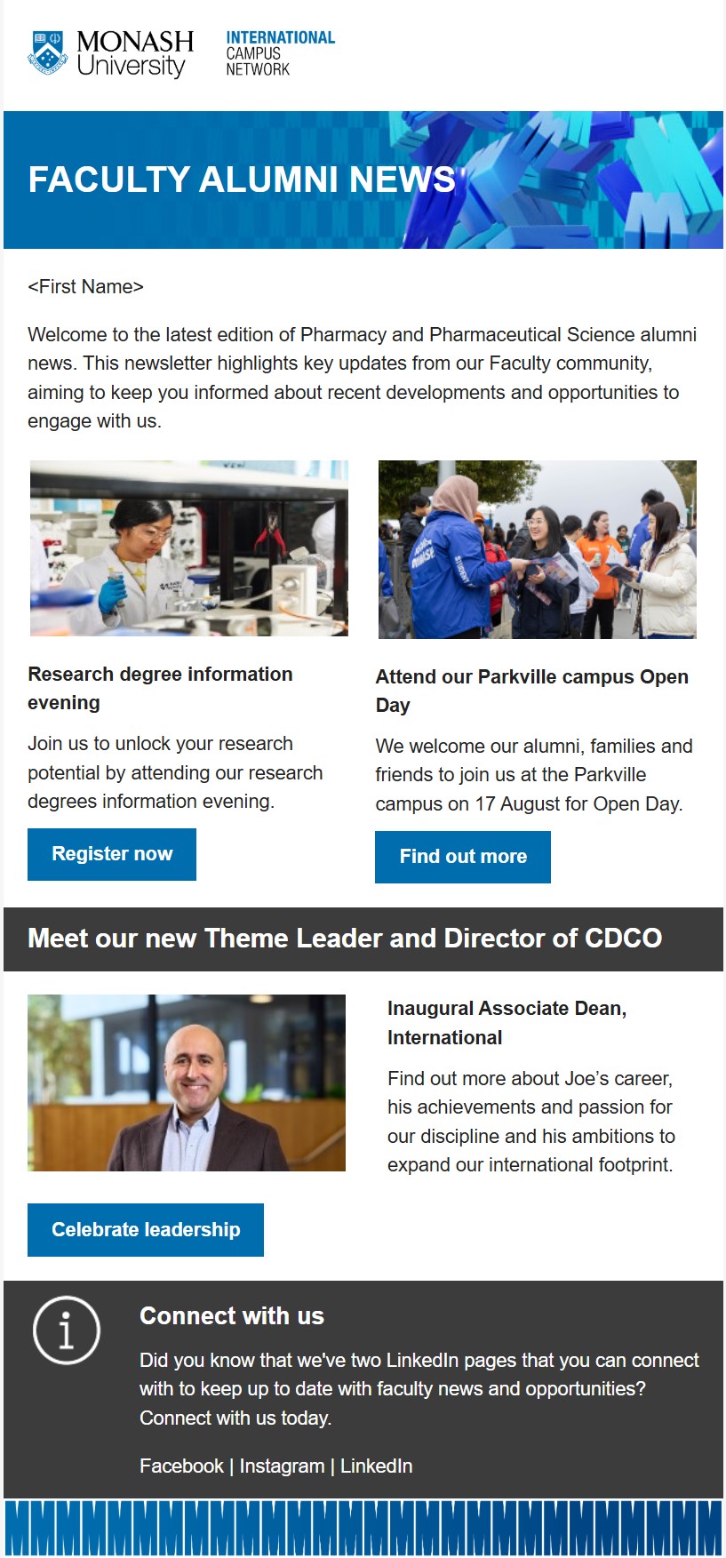Email example NEWSLETTER