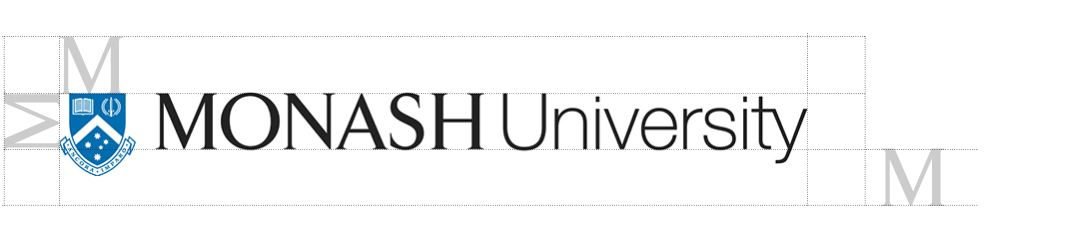 Monash University one-line logo padding 