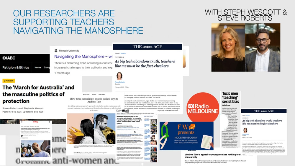 Award-winning research on the manosphere
