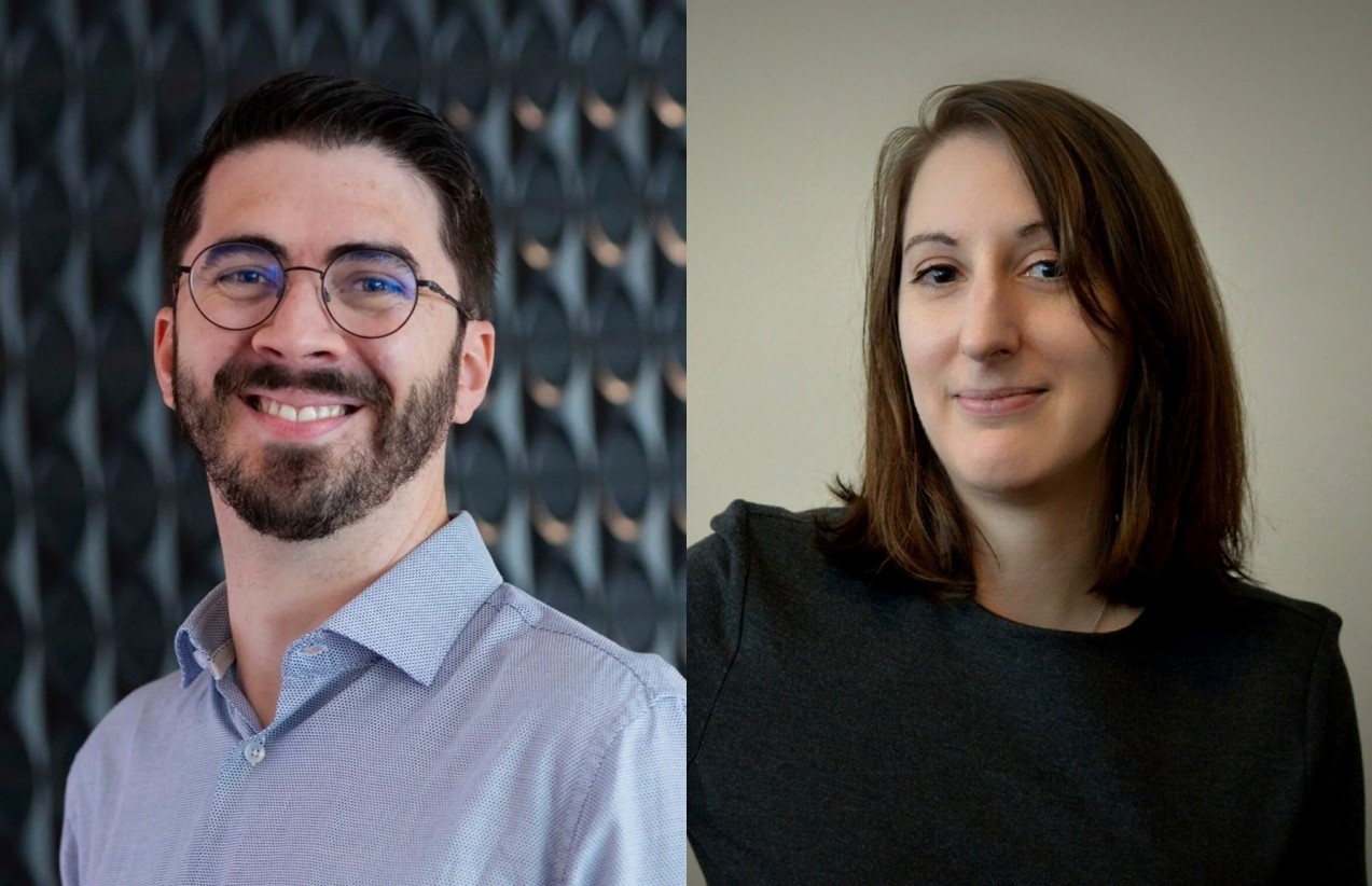 A/Prof Gavin Knott, Monash BDI Lab Head and Snow Medical Fellow, and Dr Cyntia Taveneau