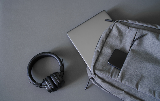 Headset and backpack