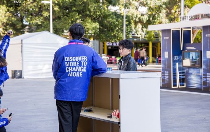 Student ambassadors at Caulfield Open Day