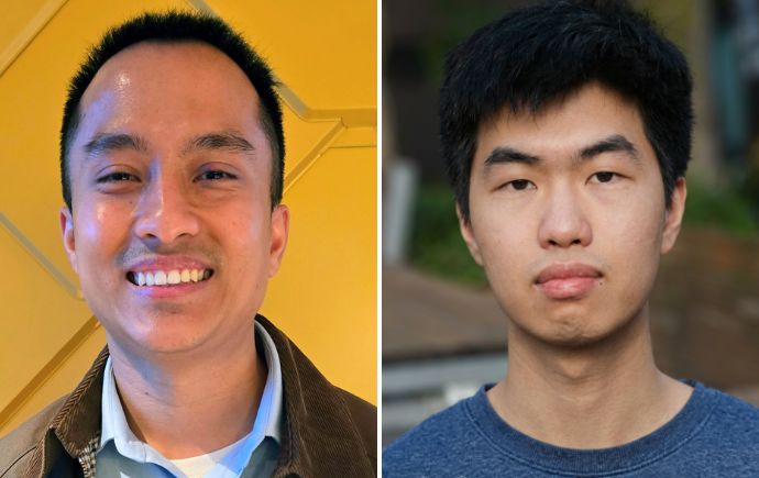 Dr Adam Dzulkipli and Dr Patrick Li