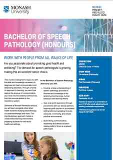 Bachelor of Radiography and Medical Imaging (Honours) flyer image