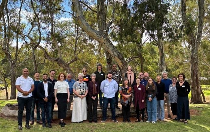 Group photo of Community of Practice first meeting