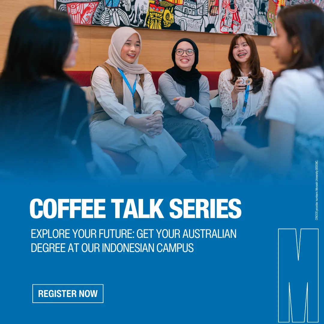 Monash University, Indonesia Coffee Talk banner-coffee-talk