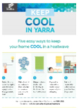 Keep Cool in Yarra – heatwave safety campaign