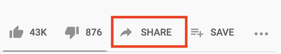 YouTube share