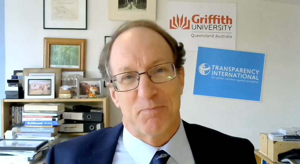 Professor A J Brown in the webinar Talking about the Voice: a conversation without the noise