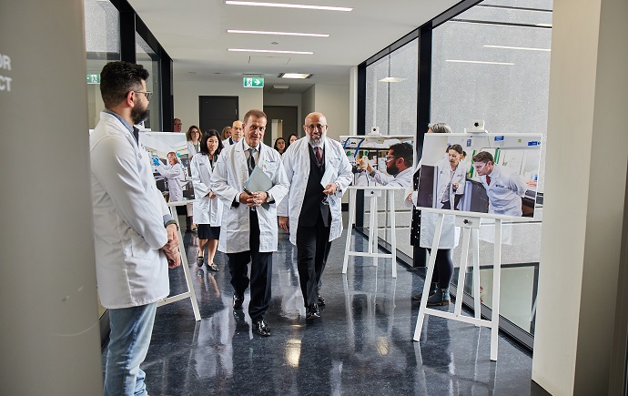 Representatives from the Consular Corps Melbourne touring the Monash Parkville campus