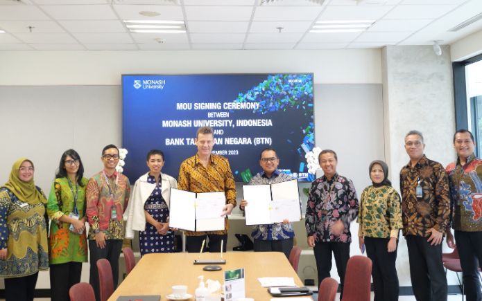 BTN MOU with Monash Uni Indo