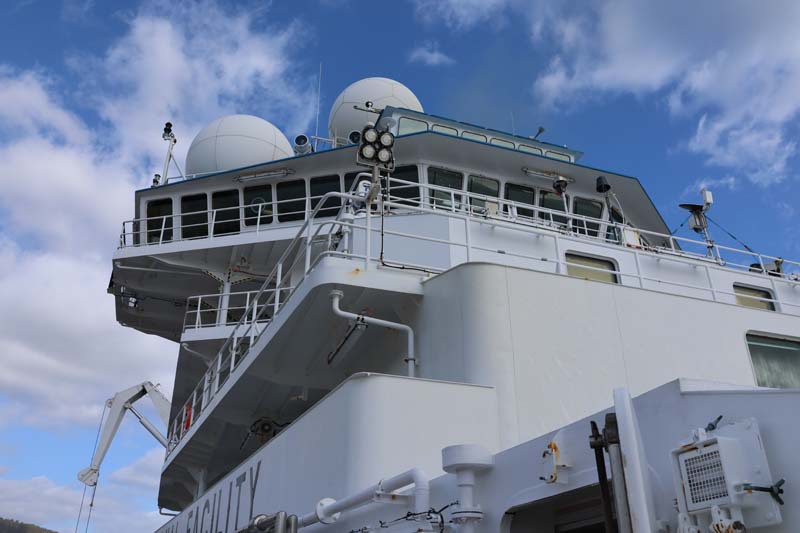 Top of RV Investigator ship 2