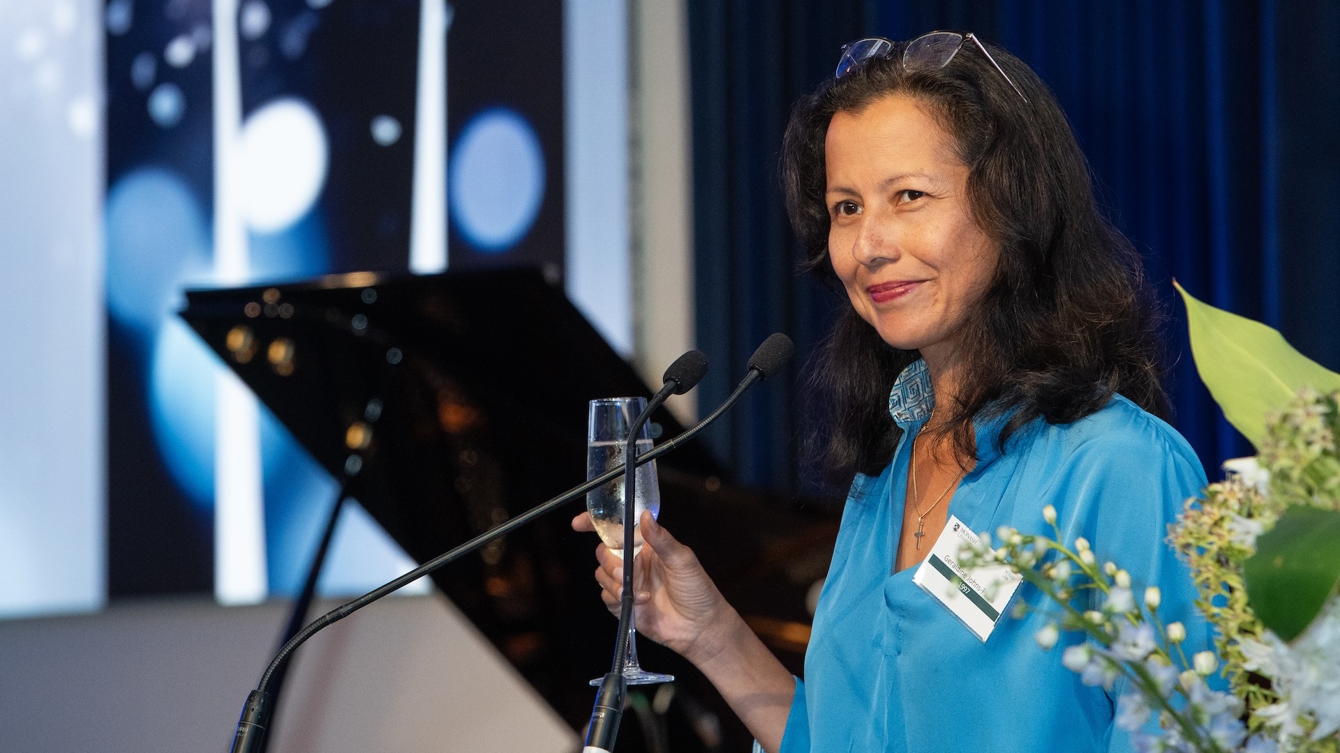 Monash Law alumna and Monash University Council member Geraldine Johns-Putra
