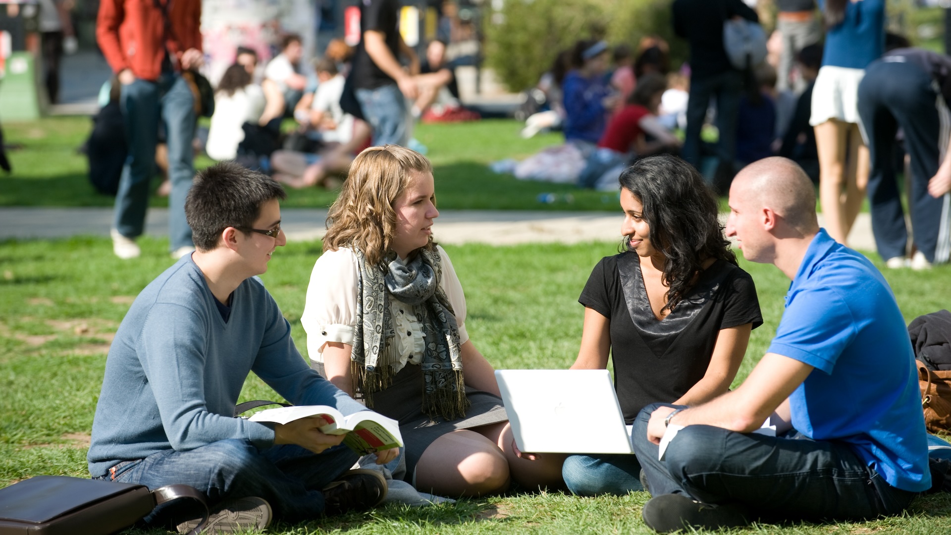 Law students at Clayton Campus