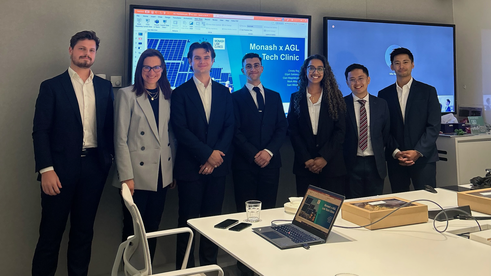 AGL Law Technology Clinic participants