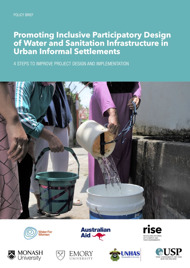 Promoting Inclusive Participatory Design of Water and Sanitation Infrastructure in Urban Informal Settlements