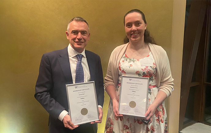Professor Simon Bell and Dr Amanda Cross