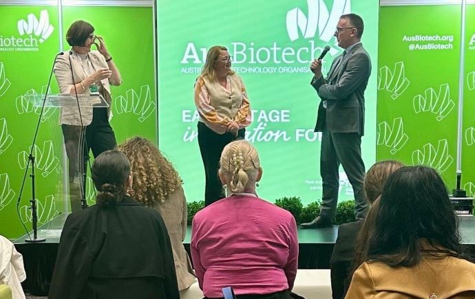 Pacalis joint winner at 2024 AusBiotech
