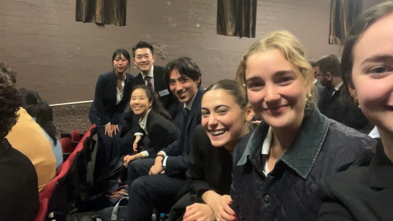 Image: L to R: Chelsey Dong, Alex Li, Jessica Guan, Alexander Xing, Virginia Duker, Serena Malatesta, Lauren Silke