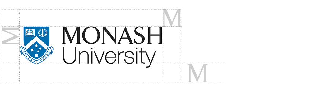 Monash University stacked logo padding 