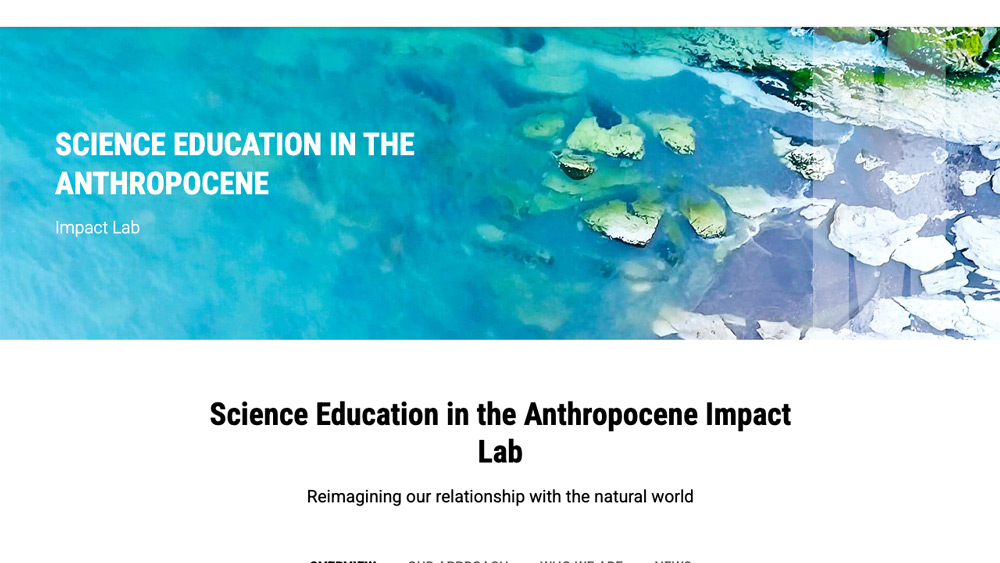 Launch of the Science Education in the Anthropocene Lab (SEA Lab)