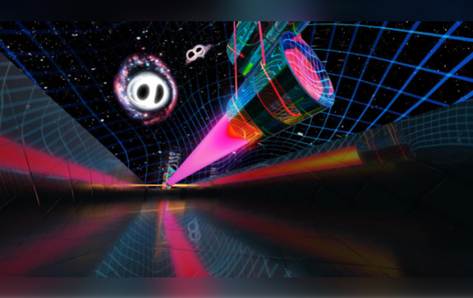 Artist Impression of Astrophysical Calibration