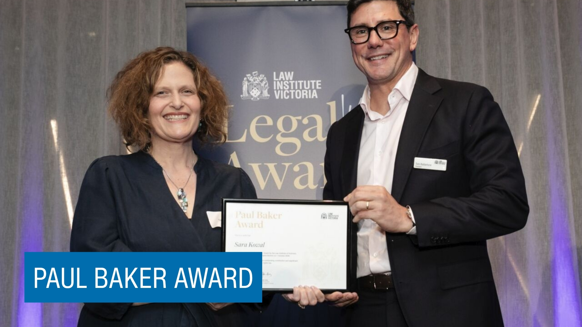 Sara Kowal LIV Award