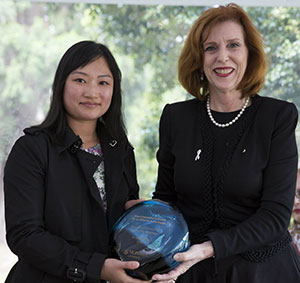 VC award Dr Janette Tong