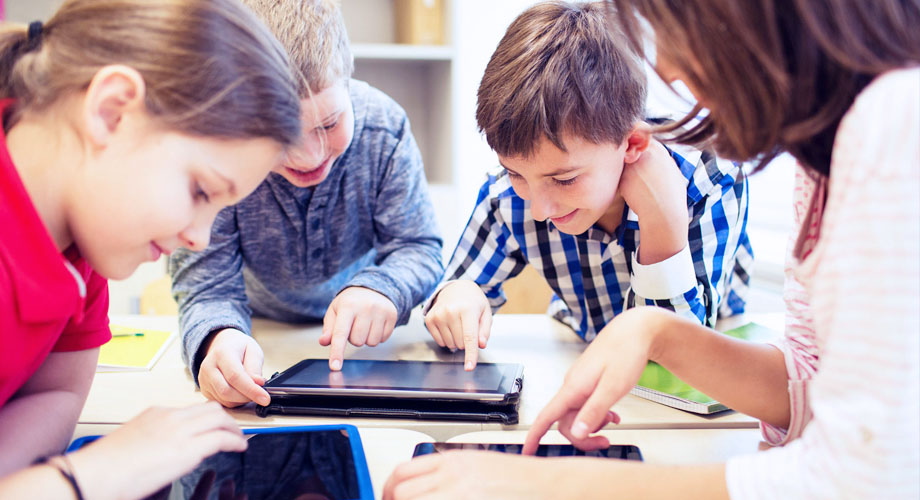 Kids on ipads