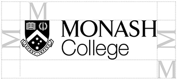 Monash College logo - padding