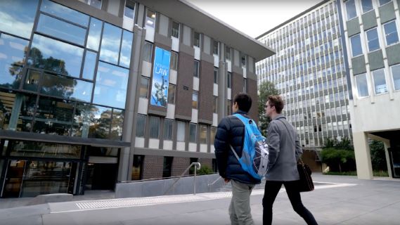 Video about Monash Law School in Melbourne, Australia