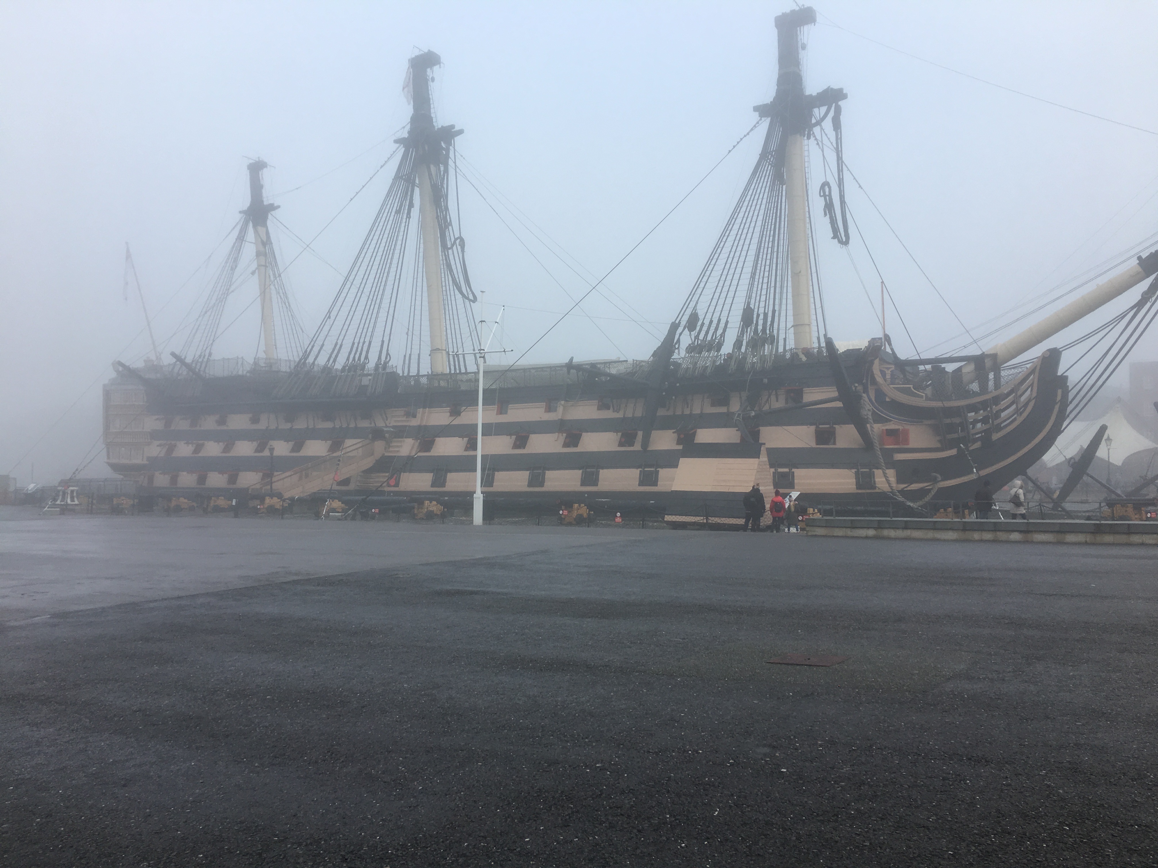 HMS Victory at Portsmouth