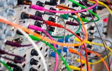 Lots of wires - microgrid panel