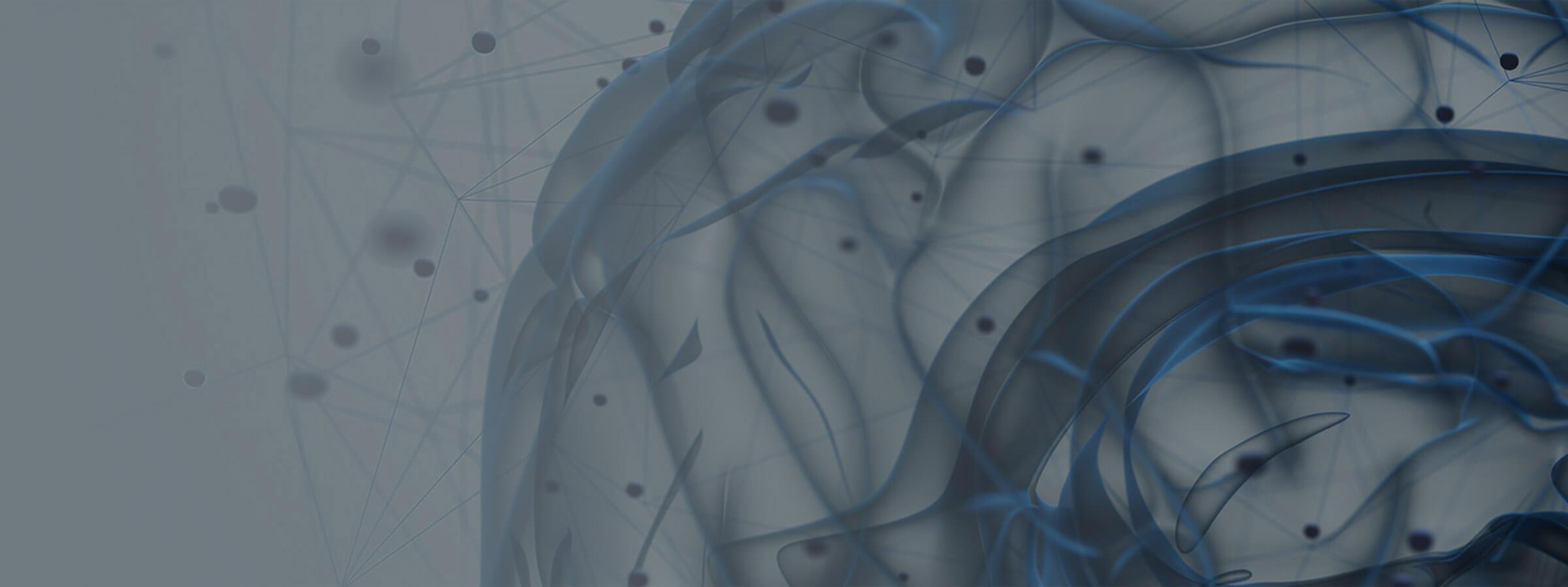 abstract image of a translucent brain
