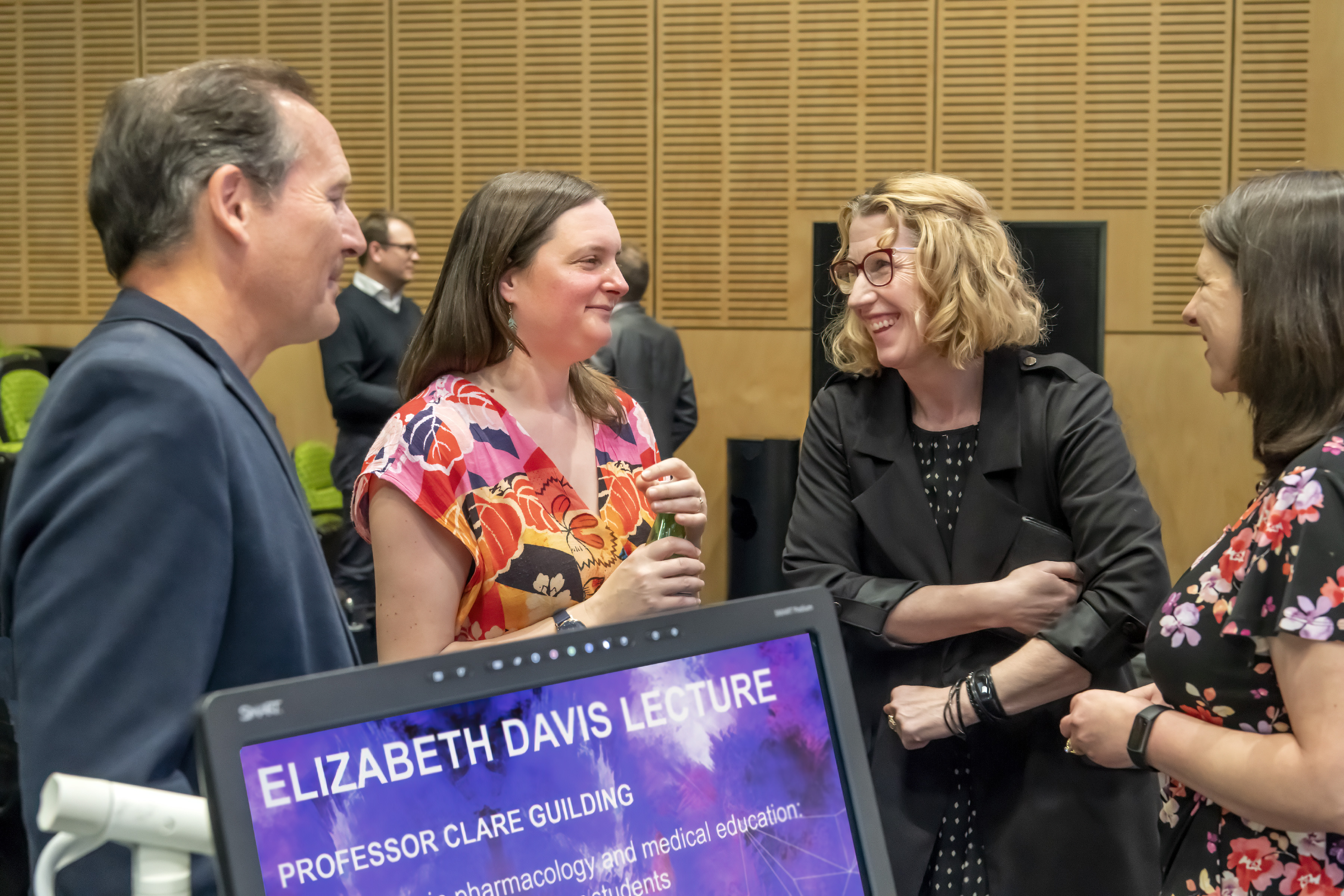 (L-R) Dr Ric De Garis, Professor Clare Guilding, Associate Professor Priscilla Johanesen and Associate Professor Barbara Kemp-Harper
