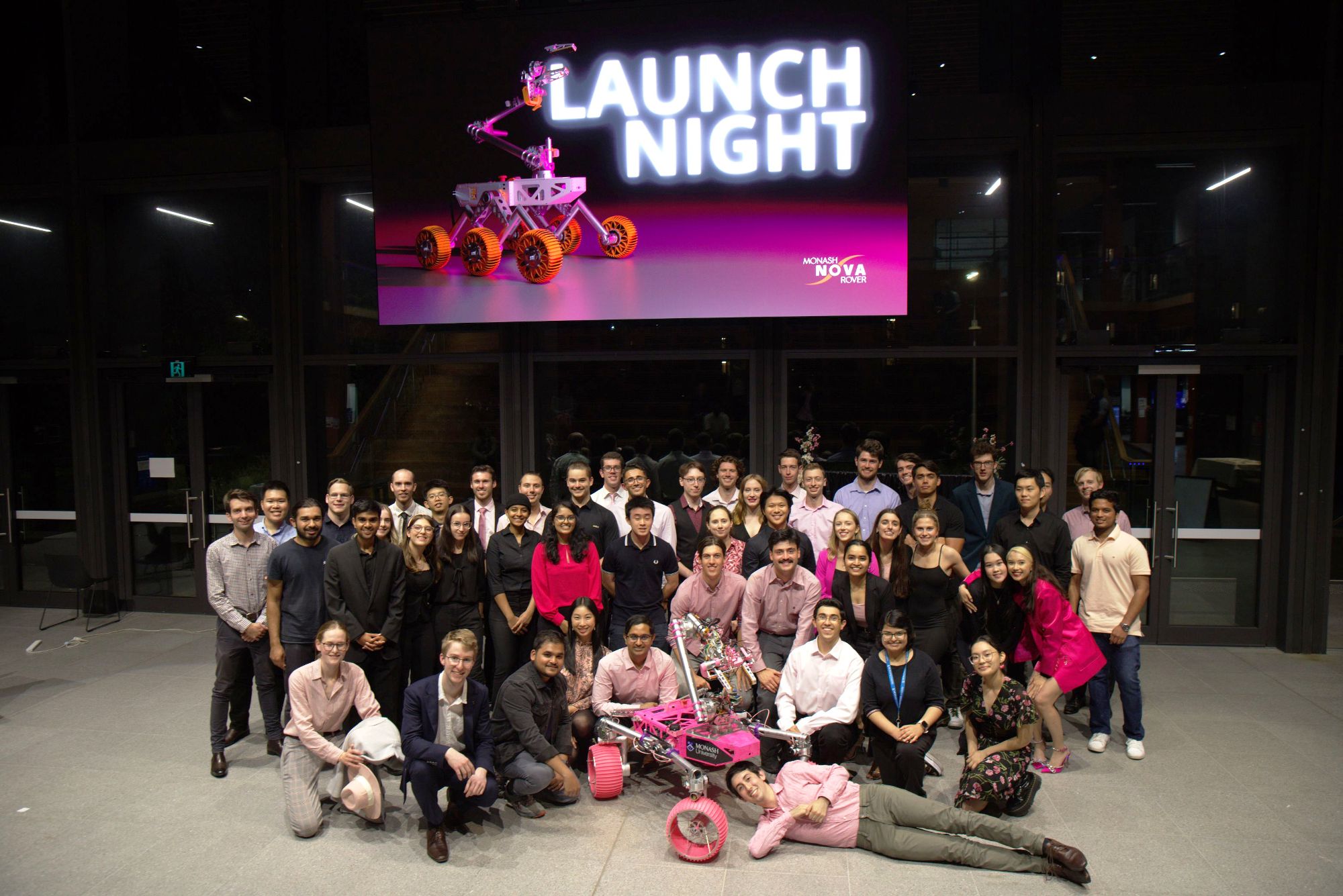 Launch night