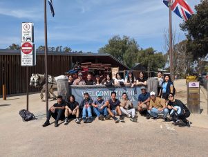Monash medical students visit Nakunbalook in Sale Botanic Gardens as part of the Year 2 Rural Health Education Program
