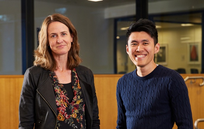 Professor Erica Sloan and Dr Aeson Chang