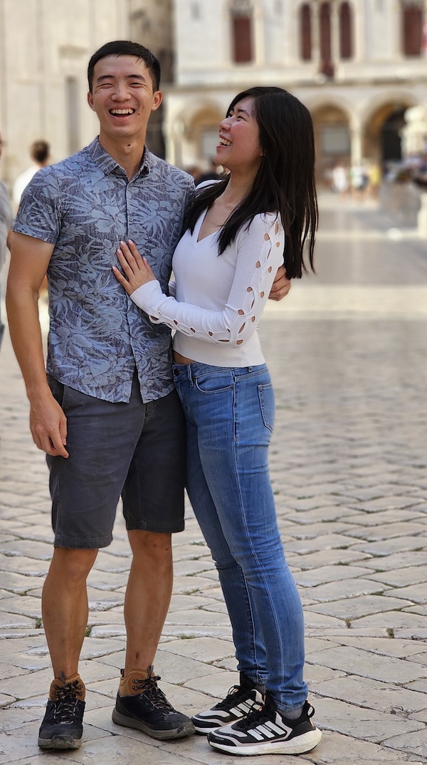 Keiron and Rachel